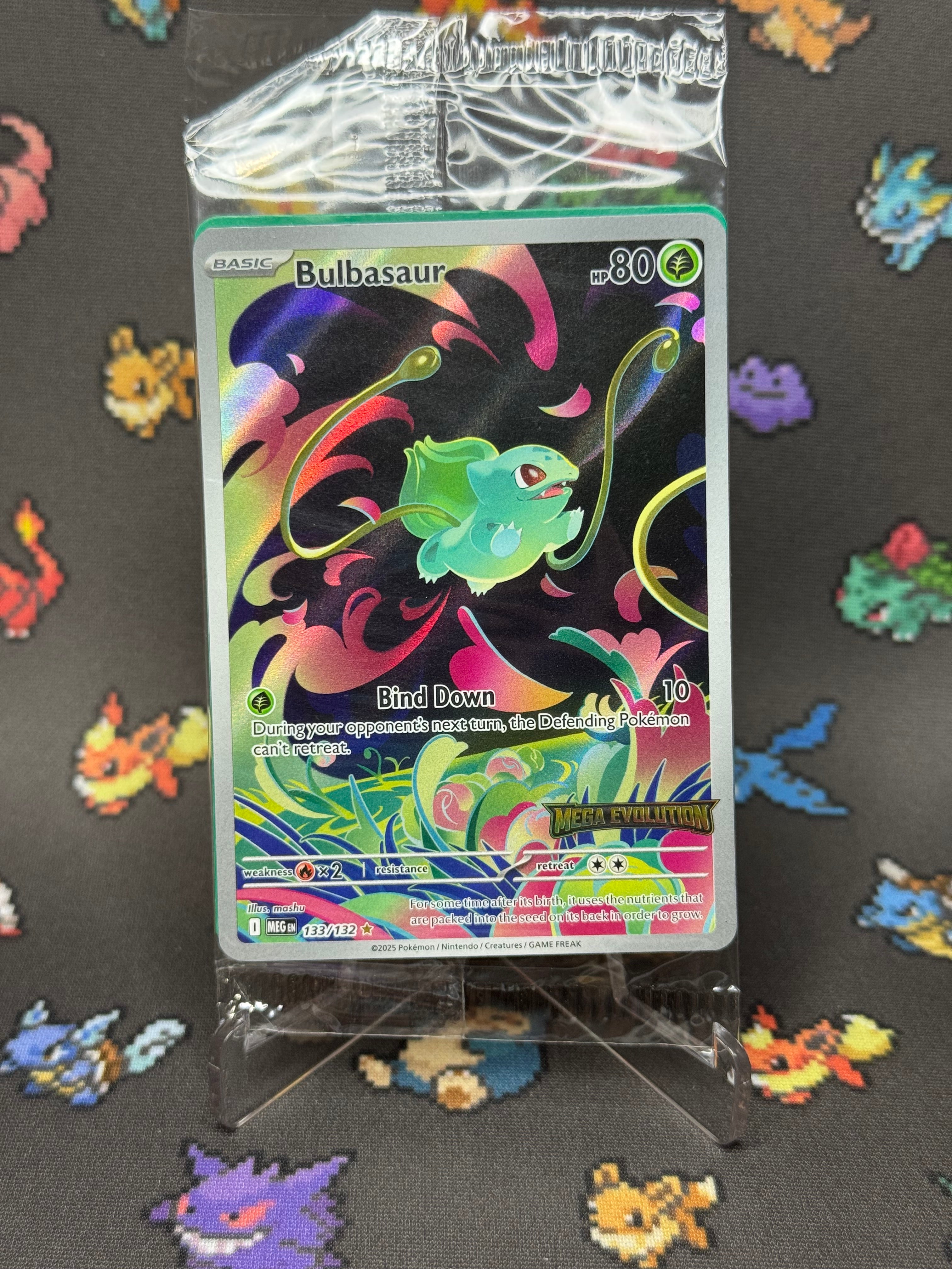 Bulbasaur MEG Stamped Promo 1B